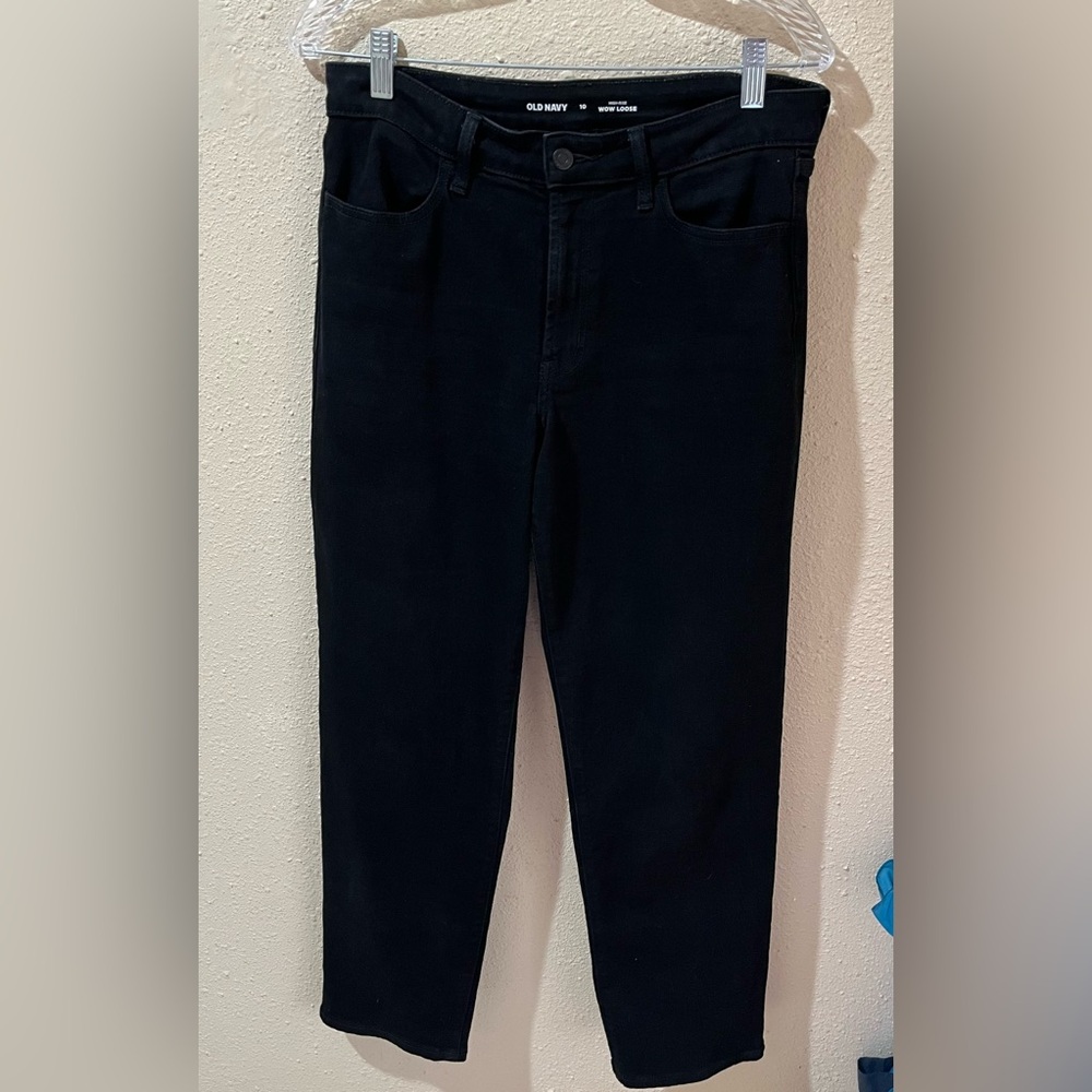 Old navy high waisted wow loose jeans